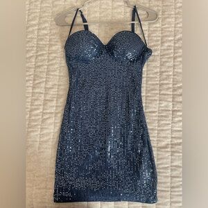 Sequence short dress